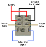 12 Volt Double-Pole Double-Throw Relay